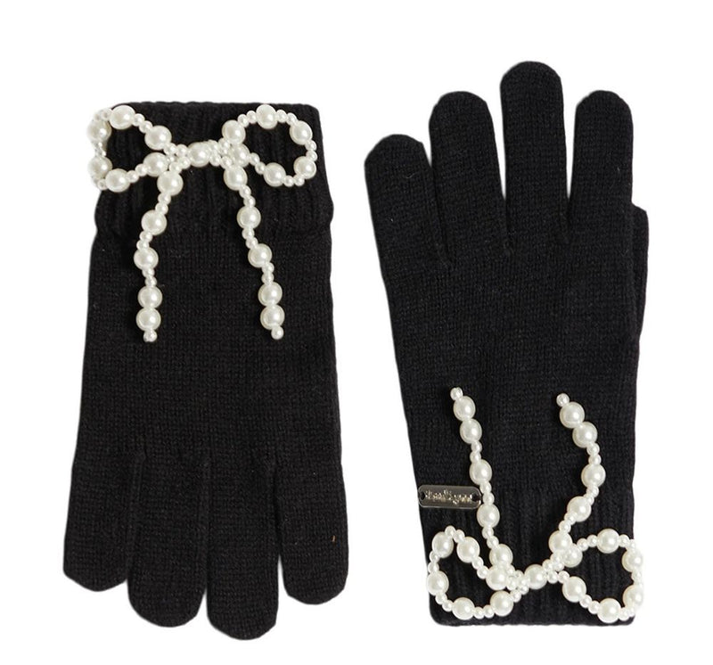 Winter Gloves Black Pearlbow