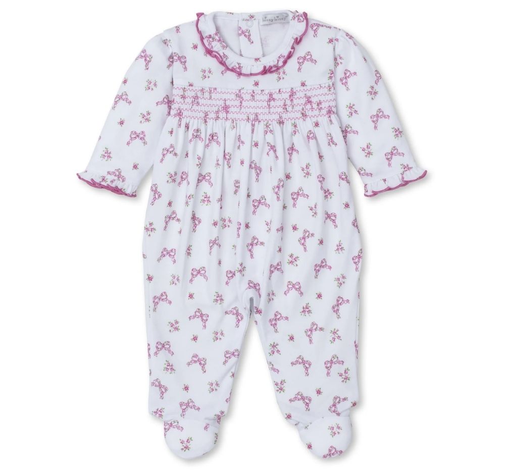 Footie PRT Smk Blossomig Bows Multi