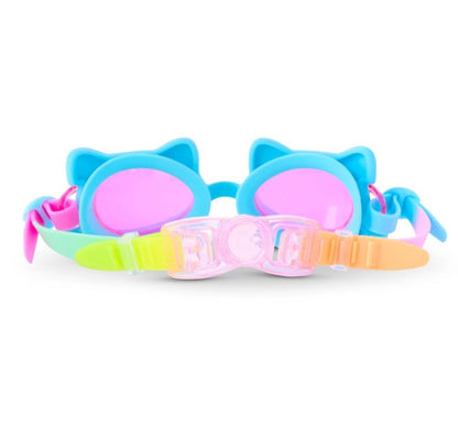 Flexi Feline Swim Goggles Pouncy Blue