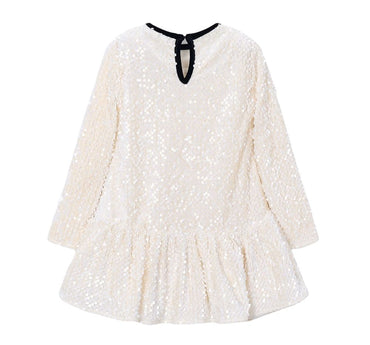 Vestido Terciopelo Lentejuelas Soja