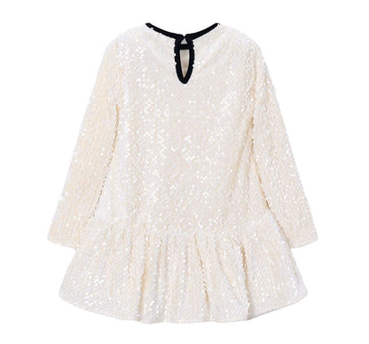 Vestido Terciopelo Lentejuelas Soja