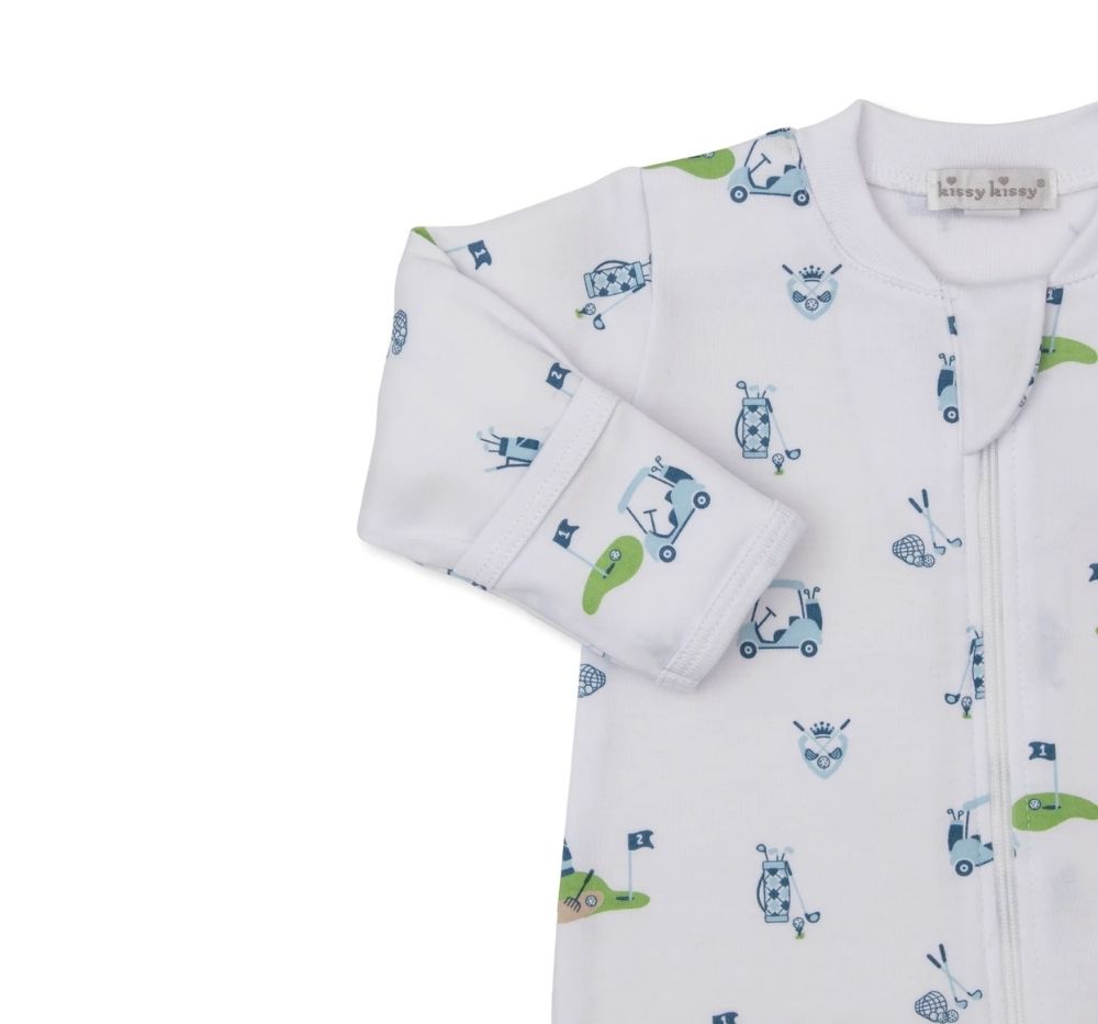 Footie W-Zip PRT Golf Championship Multi Blue