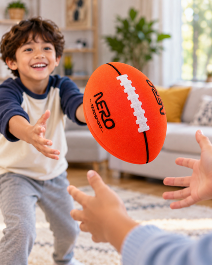 Nero Ninja Football Orange Neon