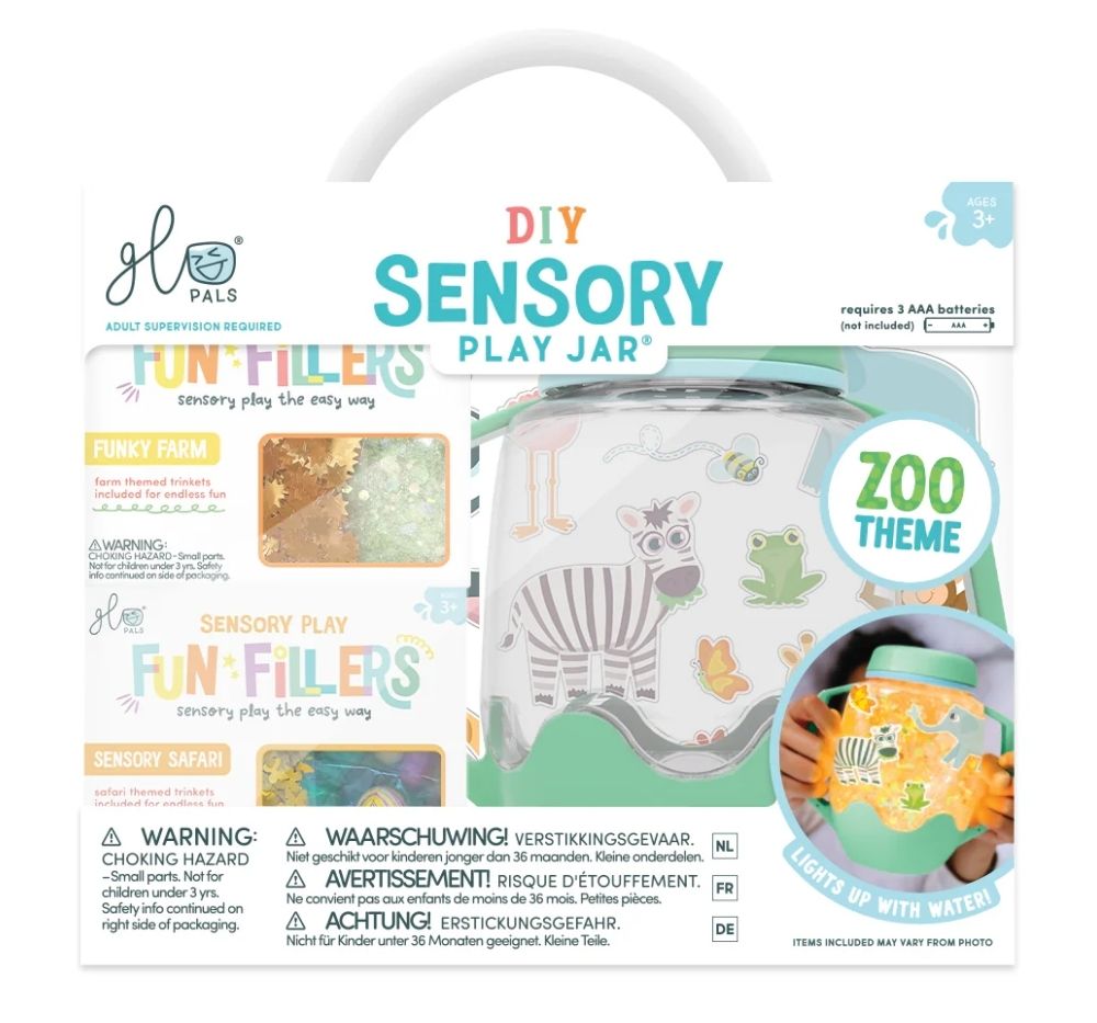Diy Sensory Play Jar Zoo