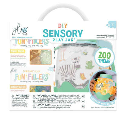 Diy Sensory Play Jar Zoo