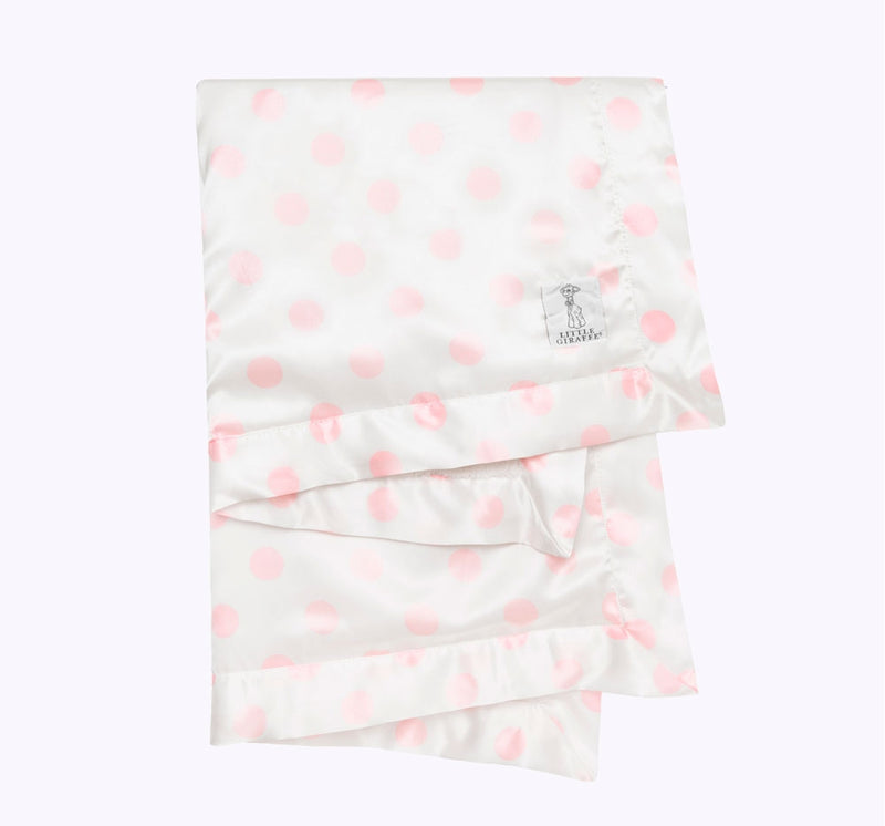 Manta de Lunares Rosas - Little Giraffe
