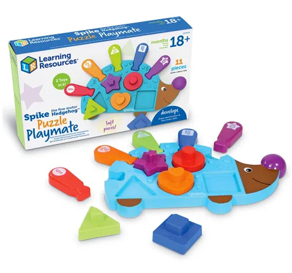 Rompecabezas y clasificador de formas Spike -Learning Resources