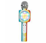 Sing A Long Rainbow Bling Karaoke Bluetooth Microphone