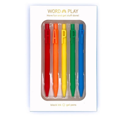 Set De Plumas ″Happy″