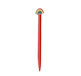 Pluma Arcoíris Roja