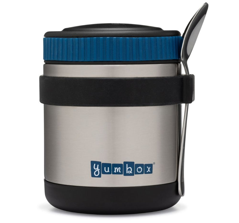 thermo Container Negro con Cuchara