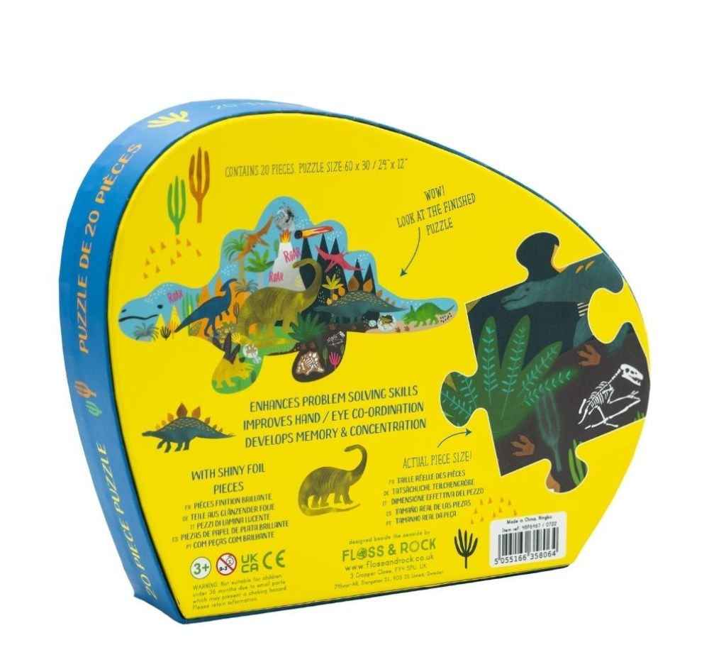 Rompecabezas Dinosaurio 20 piezas
