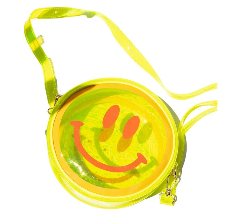 Jelly Yellow Smiley Handbag