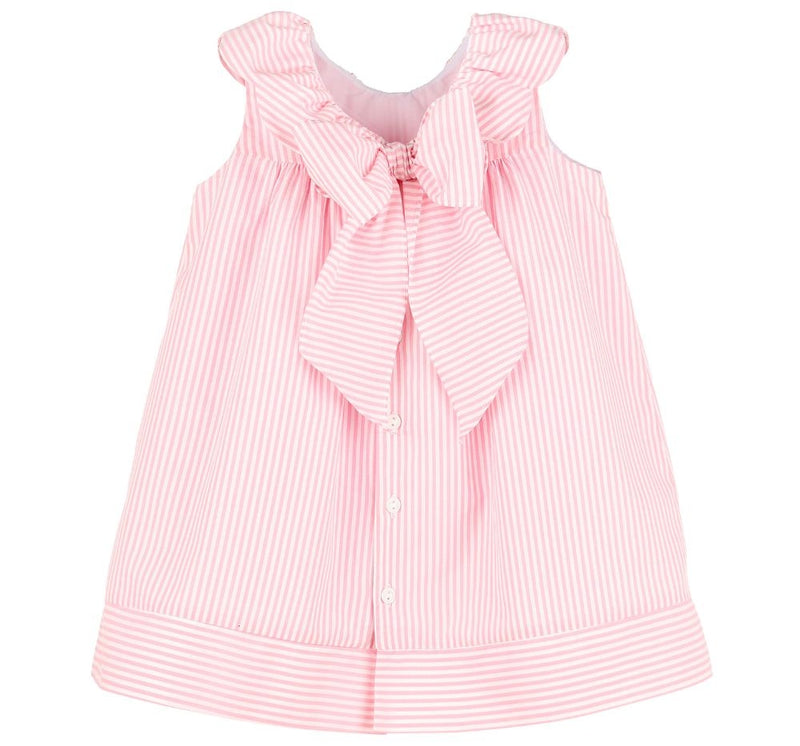 Sip & See Stripe Dress Pink
