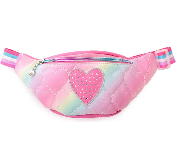 Heart Quilted Fanny Pack