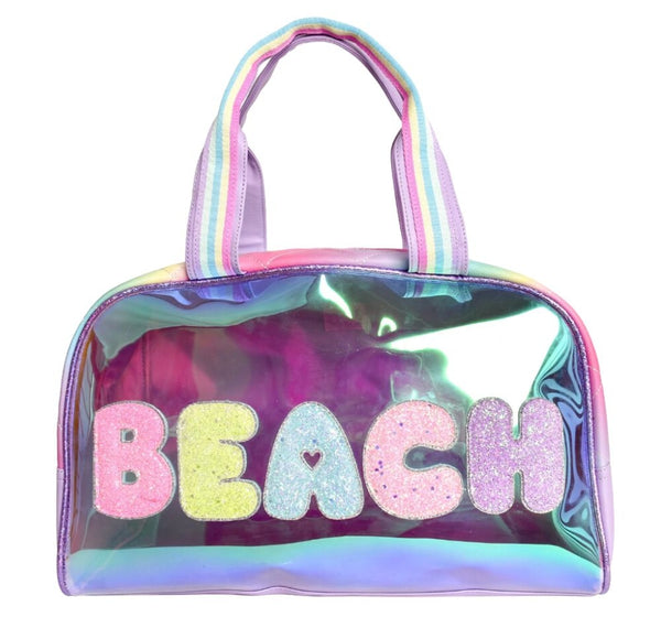 Beach Clear Glazed Medium Duffle Bag