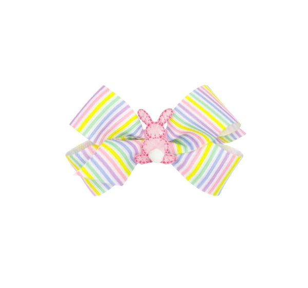 Moño Mini Bunny Stripe