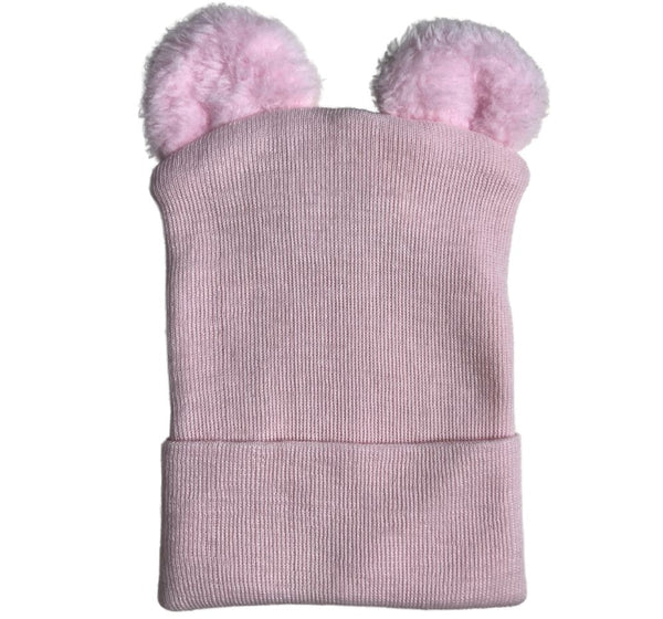Pink Bear Hat