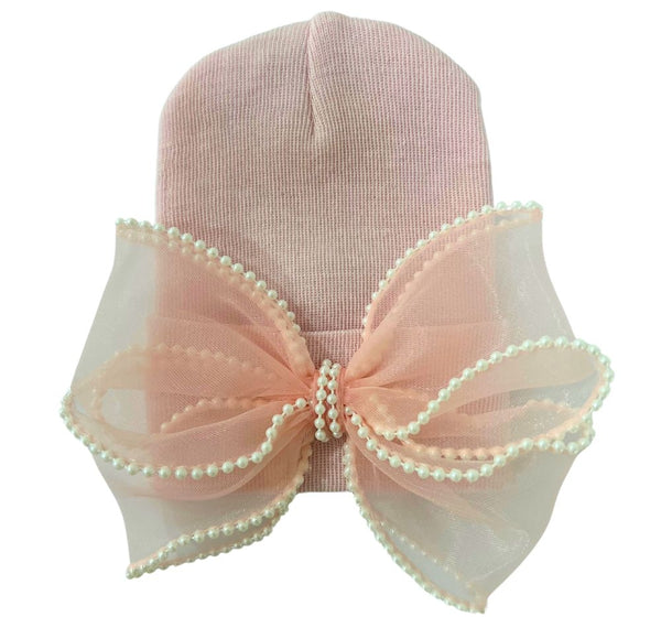 Patty Bow Pearl Pink