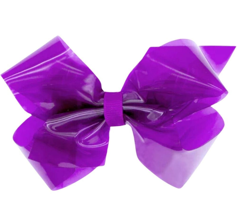 King Wee Splash Vinil Bow Purple