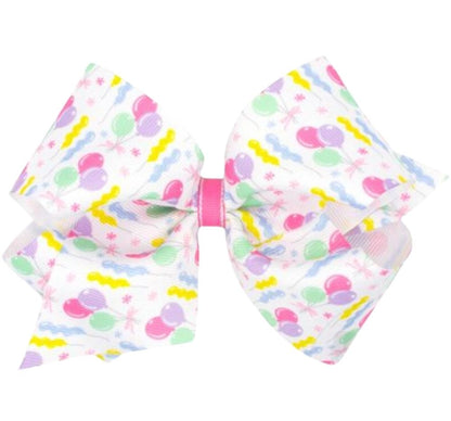 King Gg Birthday Ballon Bow