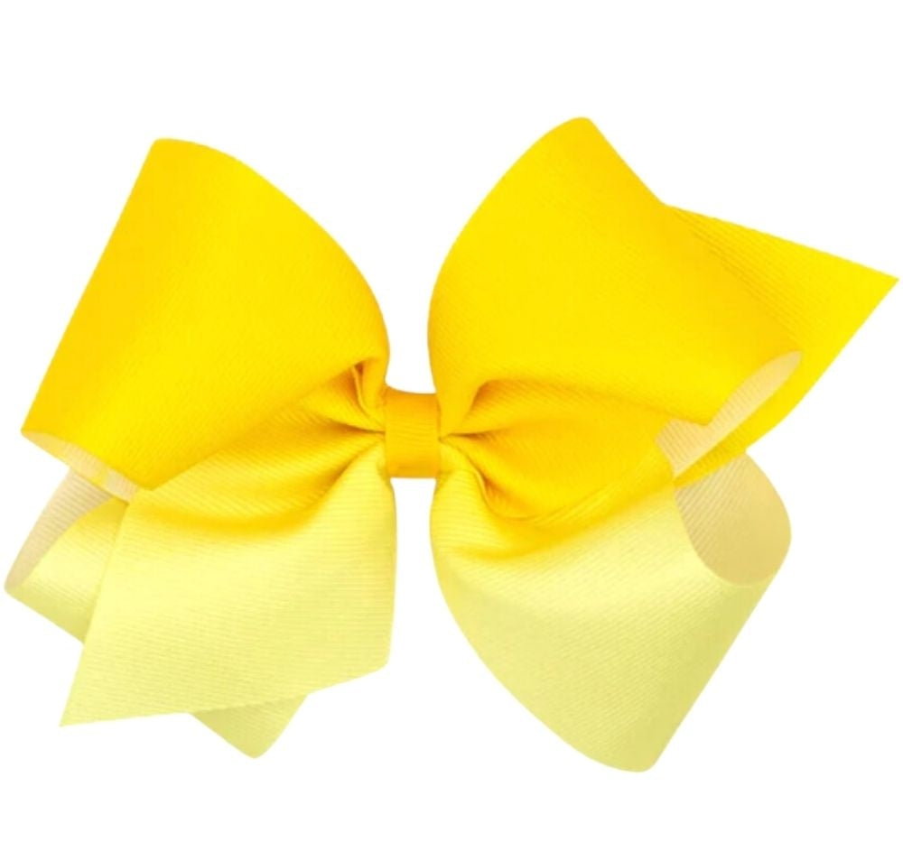 King Ombre Print GG Bow Yellow