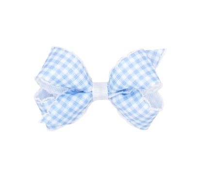 Mini Ging Gg Stitch Edge Millennium Blue