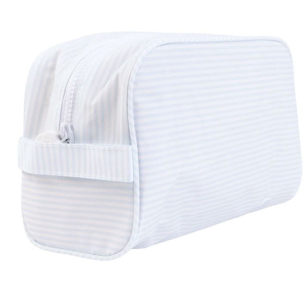 The Dopp Kit Blue Stripe