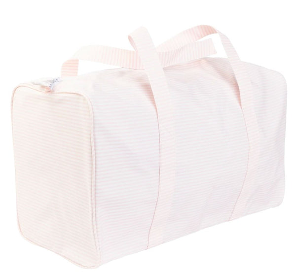 The Duffle Bag Pink Stripe