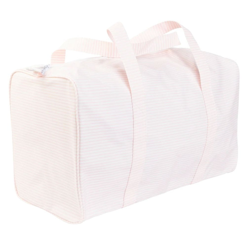 The Duffle Bag Pink Stripe