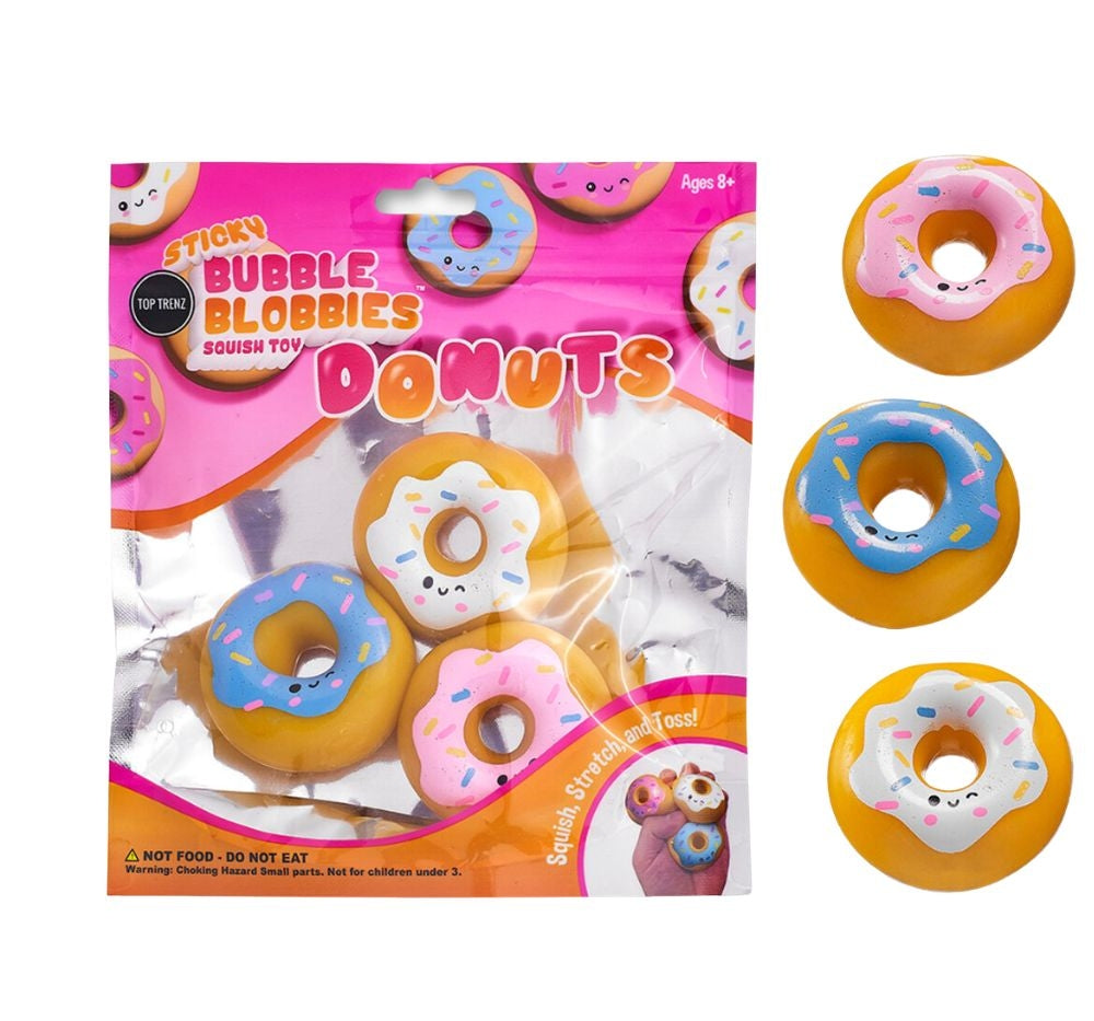 Sticky Bubble Blobbies Donuts
