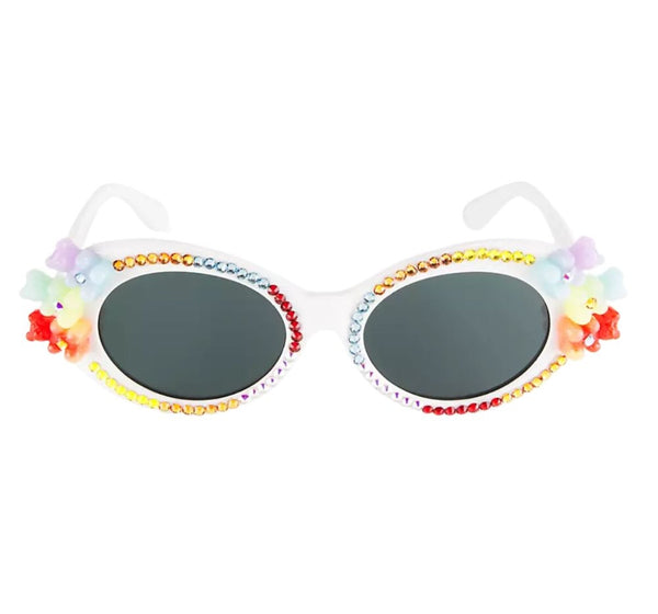 Lentes Blancos Cristalizados Gummy Bear Multi