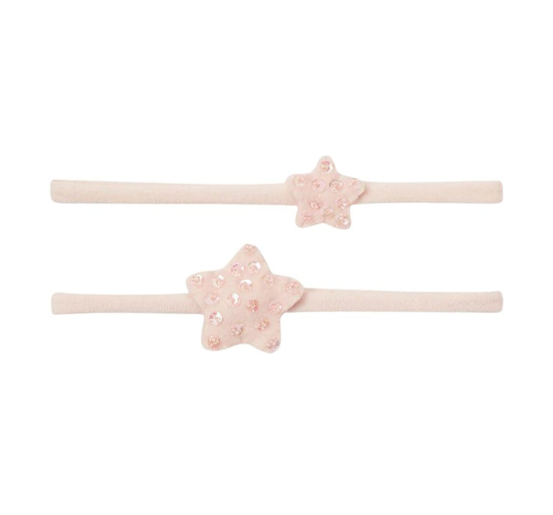 Diadema Shimmer Star Pink, paquete de 2 unidades O/S