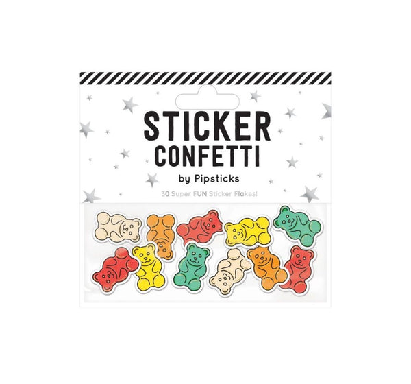 Yummy Gummy Sticker Confetti
