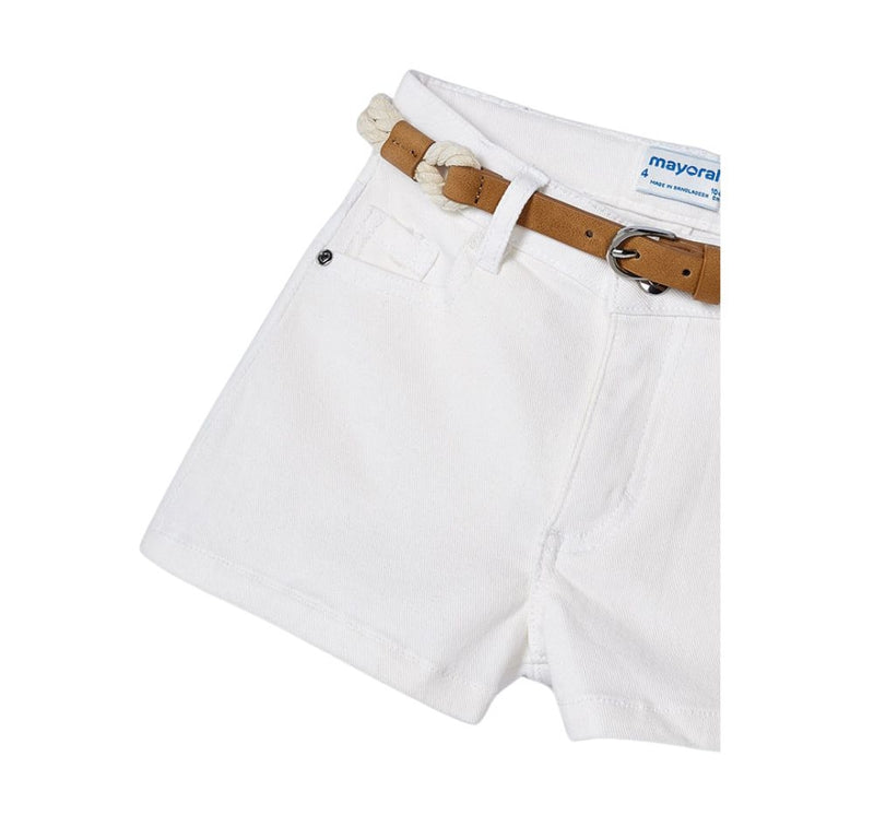 Short Sarga Bàsico Blanco