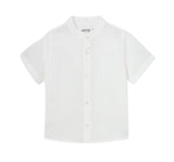 Camisa Cuello Mao Blanco