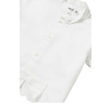 Camisa Cuello Mao Blanco