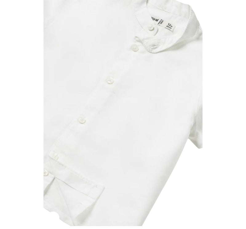 Camisa Cuello Mao Blanco