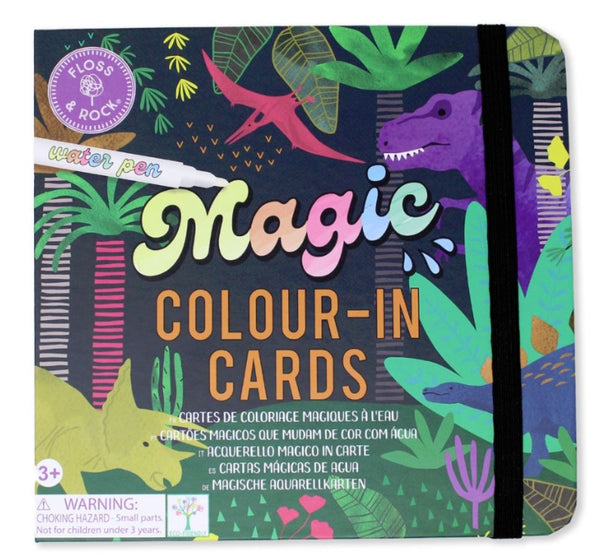 Magic Colour- In Cards Dinosaurs