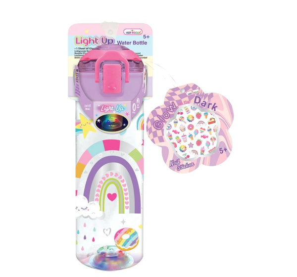 Light Up Water Bottle Rainbow