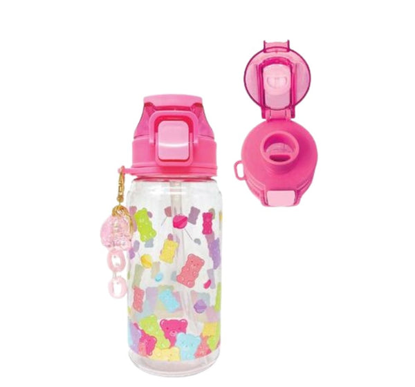 Two in 1 Spout Water Bottle Gummy Bear