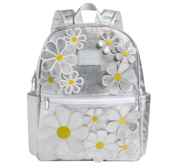 Kane Kids Double Pocket Backpack 3D Daisies