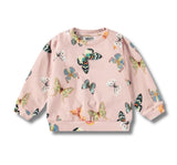 Sweatshirt & Softpants Blush Papillions Butterflies