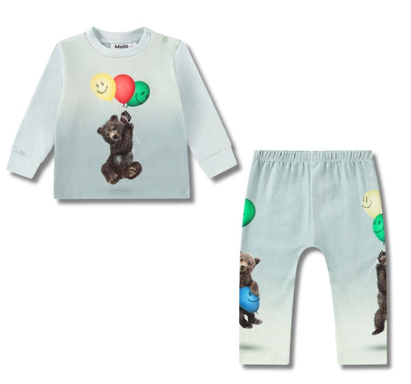 Sweatshirt & Softpants Eloy Balloon Bear