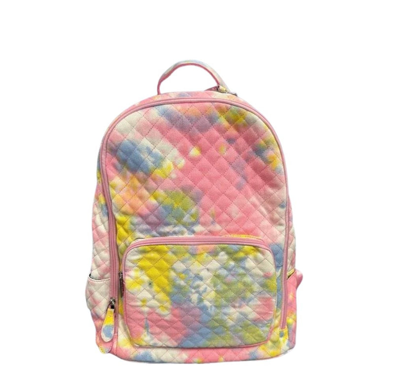 Mochila Mini Tie Dye Quilted Neon