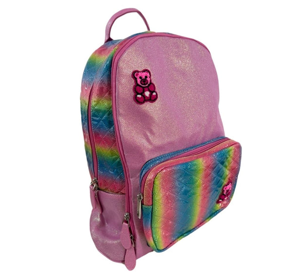 Mochila Rosa Galaxy Shimmer Gummy