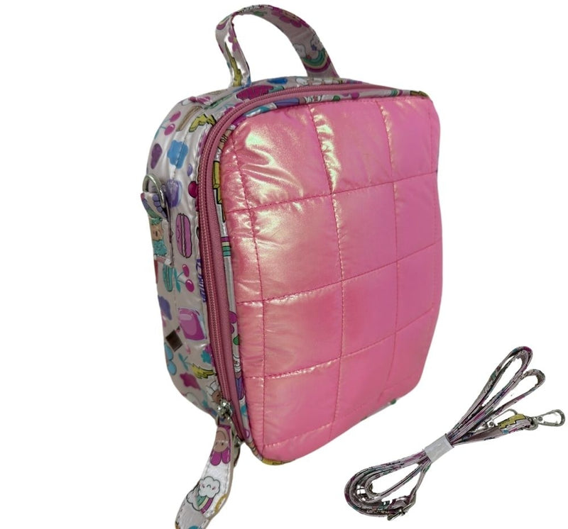 Lunchbox Rosa Puffy Print