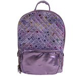 Mochila Morada Metallic Star