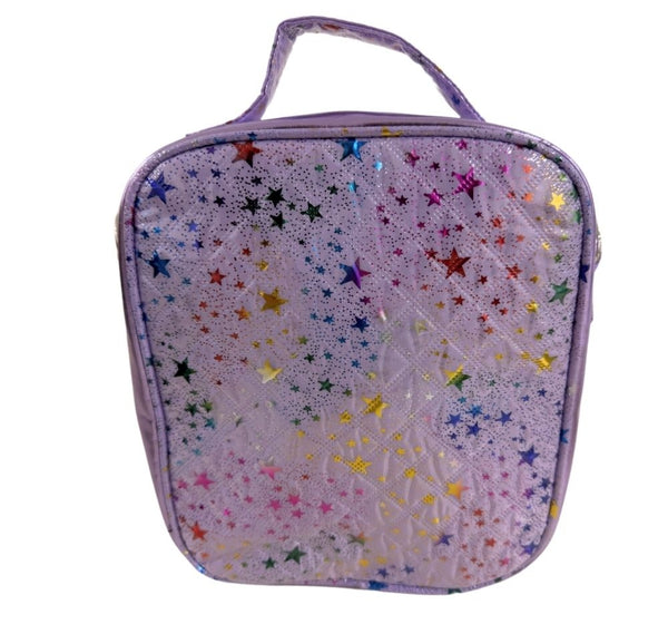 Lunchbox Morada Metallic Star