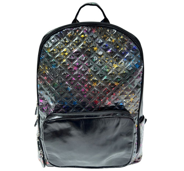 Mochila Negra Metallic Star